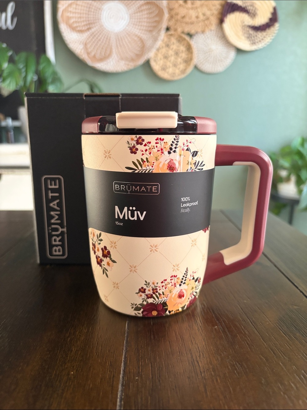 BruMate MUV 15oz Mug in Quilted Florals! New!